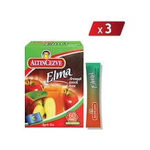 Altıncezve Elma Aromalı Tek İçimlik İçecek Tozu 3'lü 40 x 1.5 G