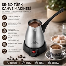 Elektrikli Çelik Cezve 400ml 5 Fincan 700w 360 Kablosuz