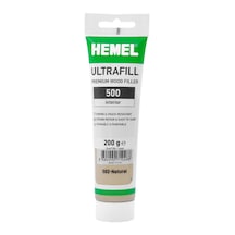 Hemel Ultrafill Premium İç Mekan Ahşap Tamir Macunu Su Bazlı Naturel Krem 200 Gr