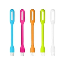 Usb Mini Led Lamba 4 Adet Paket Esnek Ve Taşınabilir Gece Lambası Çok Renkli