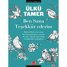 Ben Sana Teşekkür Ederim-Seçme Şiirler - Ülkü Tamer - Kırmızı Kedi