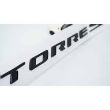 Torres Bagaj Siyah Yazı Logo Kgm Ssangyong İle Uyumlu