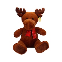 4809 Peluş Atkılı Geyik -sunman Çok Renkli