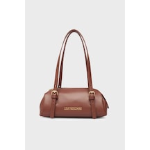 Love Moschino Logolu Ayarlanabilir Omuz Askılı Çanta Bayan Çanta Jc4101pp1ply0200 Taba