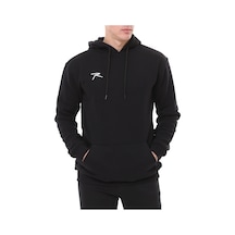 Raru Erkek Kapüşonlu Sweatshirt Lepıdus Siyah