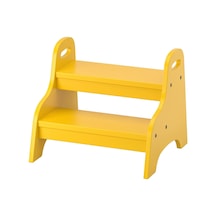 Çocuk Taburesi, Sarı Renk Meridyendukkan 40x38x33 Cm Mdf Çocuk Basamağı