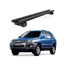 Pençe Kia Sportage 2004-2010 Uyumlu Siyah Ara Atkı Port Bagaj Tavan Barı