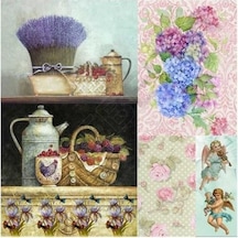 Artebella 6023V Mıxart Transfer Açık Zemin 25X25 Cm