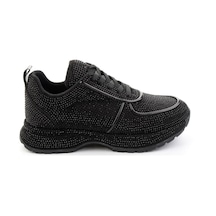 Bambi Siyah Kadın Sneaker K01313002887
