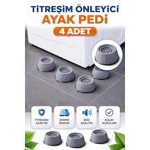 Çamaşır Makinesi Titreşim Önleyici Gri