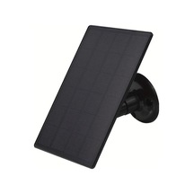 Besthome1 Dream011 Siyah 3w Mini Usb-c Güneş Paneli, 360 Ayarlanabilir Montaj Aleti, Güvenlik Kamerası Ve Kapı Zili Destekli