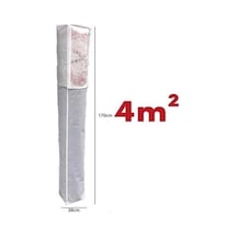 Büro Ev Ofis Düzeni İçin 4m2 Toz Geçirmez Pencereli Halı Organizer Hurcu Diğer