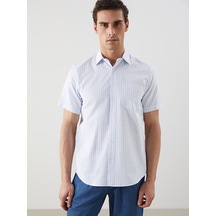 Lcw Busıness Beyaz Regular Fit Armürlü Erkek Gömlek
