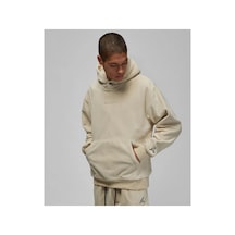 Nike Jordan Essential Winter Fleece Hoodie Erkek Sweatshirt Bej Bej