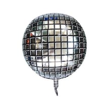 Gümüş Disco Topu Folyo Balon