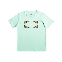 Quiksilver Circled Line Erkek Çocuk Tişört Turkuaz