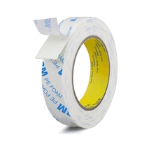 3m Yapışkanlı Akrilik Çift Taraflı Bant, Genişlik 15 Mm - Uzunluk 4,5 Metre Köpük Bant