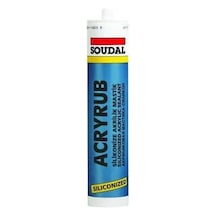 Soudal Silikonize Akrilik Mastik 500 Gr