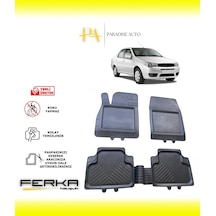 Fiat Albea 2002-2012 Uyarlanabilir Universal Havuzlu Paspas