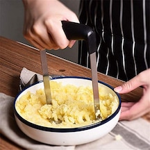 Roamtic Moda Mutfak Aracı Meyve Püresi Ezici Ricer Sebze Baskı Patates Paslanmaz Çelik