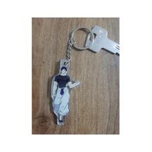 Owl Bag Jujutsu Kaisen Toji Fushigoro Anime Desenli Acrylic Anahtarlık Çanta Süsü Çok Renkli