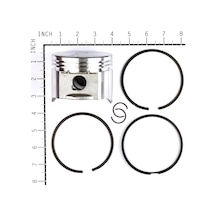 Briggs & Stratton Piston Komple-020 499292 Piston Segman Takımı