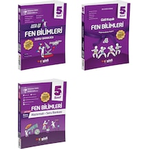 Gizli Yayınları 2025 5. Sınıf Fen Bilimleri Alıştırmalı + Usta İşi + Gizli Kuşak Serisi Seti 3 Kitap