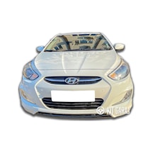 Hyundai Accent 2011-2018 Ön Ek Plastik Boyasız