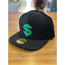 Hamze Dolar Usd Nakışlı Hip Hop Snapback Rapper Basket Cap Şapka