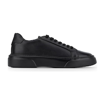 Tamer Tanca Erkek Hakiki Deri Siyah Sneakers & Spor Ayakkabı 13 2033 Erk Ayk Sk26-27 Syh/syh Tbn Siyah1