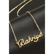Bahriye - 697 - İsimli - Glblseme - Kolye -sarı altın