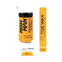 P1 Toz Saç Şekillendirici Wax Anında Hacim Ve Mat Görünüm Hafif Kontrol 20gr