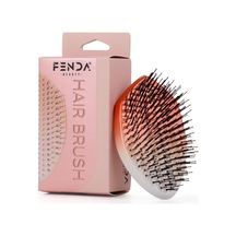 Fenda Profesyonel 4 Pinli Oval Turuncu Saç Fırçası Fndfpro00002or