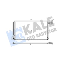Kale Klima Radyatörü Focus 3 1.6 16v 11 C Max - Grand C Max 1.6 16v 10 Uzunluk: 700mm. Genişlik: 378mm Kale 357755 1769313-1684204-2010987-av6119710ab