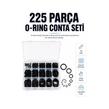 Zenvia 225 Parça Profesyonel O-ring Conta Kiti Su, Yağ Ve Hava Sızdırmazlık Tamir Seti Znv2026