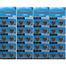 Lazer Oyuncak Pili Ag13 - Lr44 - Sr44 - A76 1.5v Pil 40 Adet