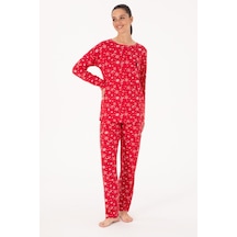 U.s. Polo Assn. Kadın Kırmızı Pijama Takım 50318877-vr030 Kırmızı U.s. Polo Assn. Kadın Kırmızı Pijama Takım 50318877-vr030 Kırmızı