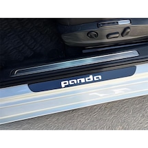 Fiat Panda Pleksi Kapı Eşiği Piano Black 4 Parça