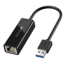 Ugreen USB 3.0 Pc Mac Konsol Tv Box Ethernet Adaptörü-Siyah