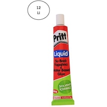 Pritt Sıvı Yapıştırıcı - 90g Tüp - Solventsiz 12'li