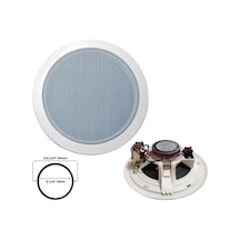 Nwork C-5t Alçıpan Tavan Hoparlör 13cm 10 Watt Trafolu Beyaz