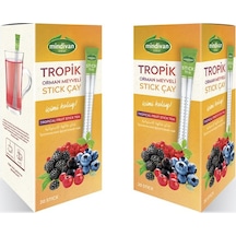 Mindivan Tropik Orman Meyveli Stick Karışık Meyve Çayı 20'li