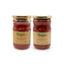 Organik Domates Salçası 650 G Ve Organik Tatlı Biber Salçası 610 G