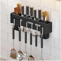 Ganzhoushop Tutucu, Sones Renk:siyah Raf Mutfak Monte Duvara Sabitleme Çubukları 40cm Cl Diğer