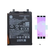 Xiaomi Redmi Note 13 Pro Bm5v Batarya Pil Telefon Bataryası Pil Bandı Yanında