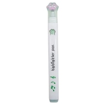 Pati Tasarımlı Mini Fosforlu Kalem-3 Açık Yeşil