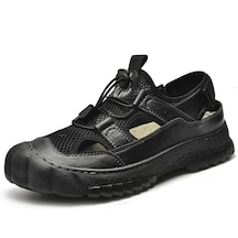 Sımıcg Xm-05 Erkek Günlük Sandaletleri Siyah