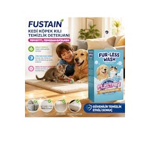 Fustaın Furless Wash: Kedi Köpek Kılı Temizlik Deterjanı. Evcil Dostlarınızın Tüy Sorunlarına Son, Çamaşırlarınız Yepyeni
