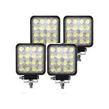 4 Adet 16 Ledli Off Road Çalışma Ve Sis Lambası 48Watt 12 & 24   Vo