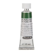 Schmincke Horadam Gouache Artist Guaj Boya 15 Ml Seri 1 530 Chromium Oxide Green Çok Renkli